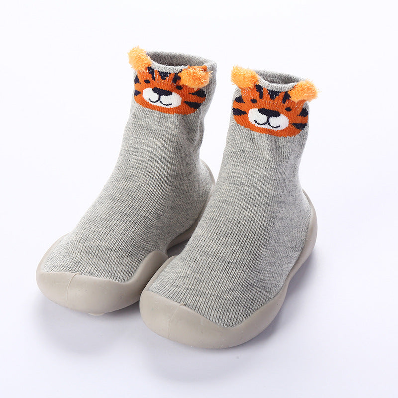 Children's Floor Socks Infant Silicone Soft Bottom Floor Shoes Boys And Girls Baby Indoor Non-slip Toddler Shoes