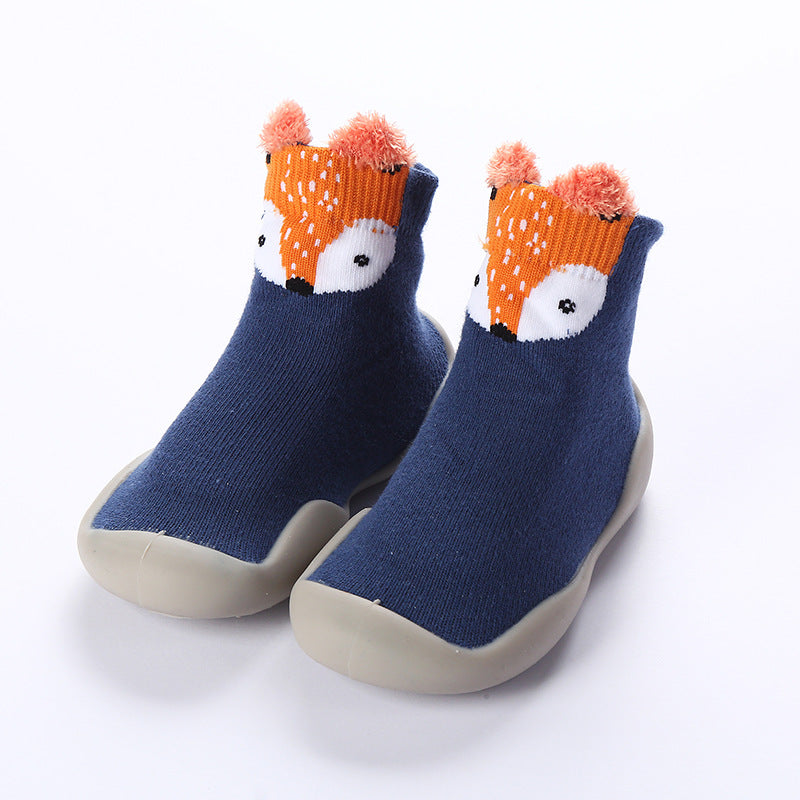 Children&#039;s Floor Socks Infant Silicone Soft Bottom Floor Shoes Boys And Girls Baby Indoor Non-slip Toddler Shoes